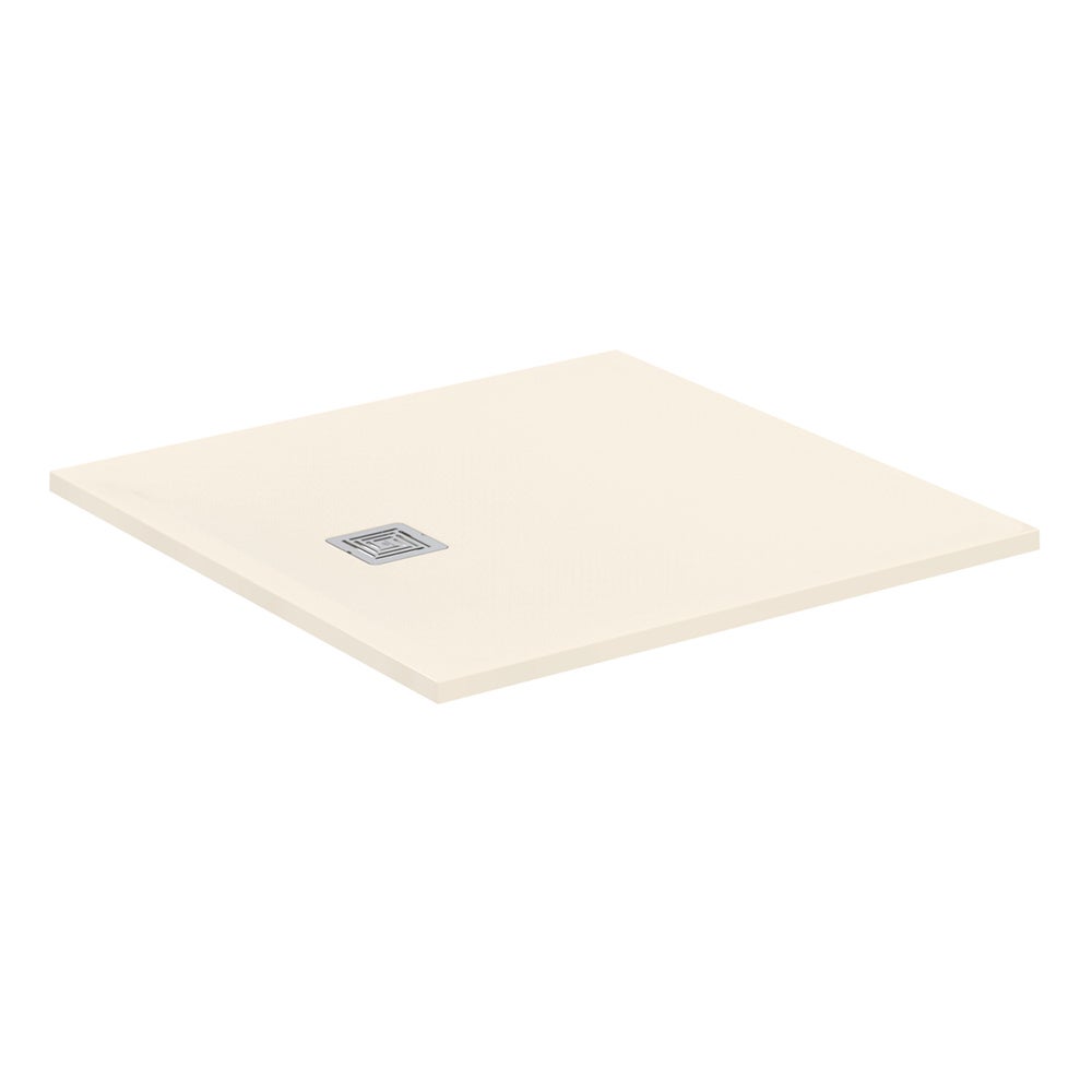 Ideal Standard Ultra Flat S + 1000 x 1000mm Shower Tray - Sand - T5608FT - TAP 'N' SHOWER