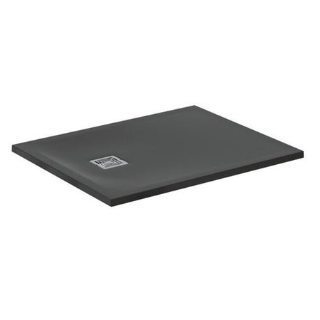 Ideal Standard Ultra Flat S + 1000 x 800mm Shower Tray - Jet Black - T5596FV - TAP 'N' SHOWER