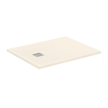 Ideal Standard Ultra Flat S + 1000 x 800mm Shower Tray - Sand - T5596FT - TAP 'N' SHOWER