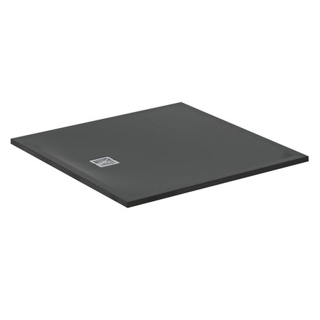 Ideal Standard Ultra Flat S + 1200 x 1200mm Shower Tray - Jet Black - T5615FV - TAP 'N' SHOWER