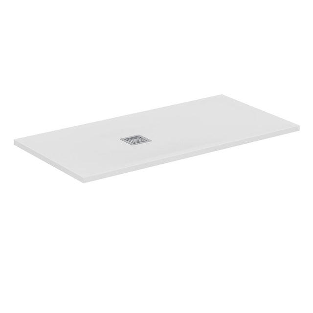 Ideal Standard Ultra Flat S + 1400 x 700mm Shower Tray - Pure White - T5613FR - TAP 'N' SHOWER