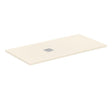 Ideal Standard Ultra Flat S + 1400 x 700mm Shower Tray - Sand - T5613FT - TAP 'N' SHOWER