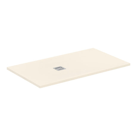 Ideal Standard Ultra Flat S + 1400 x 800mm Shower Tray - Sand - T5599FT - TAP 'N' SHOWER