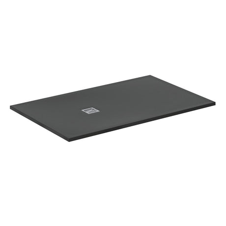 Ideal Standard Ultra Flat S + 1600 x 1000mm Shower Tray - Jet Black - T5610FV - TAP 'N' SHOWER