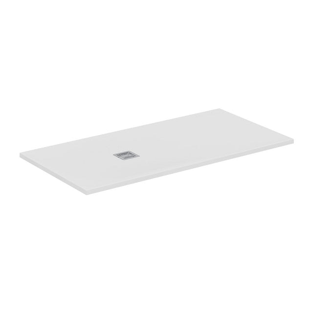 Ideal Standard Ultra Flat S + 1600 x 800mm Shower Tray - Pure White - T5602FR - TAP 'N' SHOWER