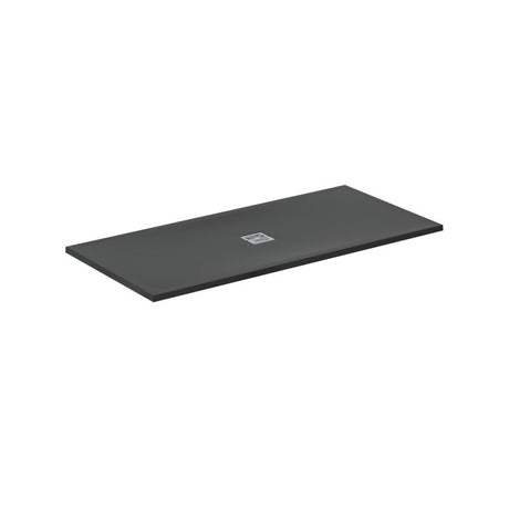 Ideal Standard Ultra Flat S + 1700 x 800mm Shower Tray - Jet Black - T5611FV - TAP 'N' SHOWER