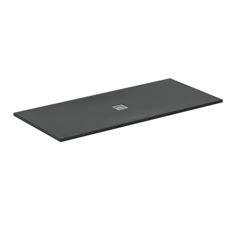 Ideal Standard Ultra Flat S + 2000 x 900mm Shower Tray - Jet Black - T5618FV - TAP 'N' SHOWER