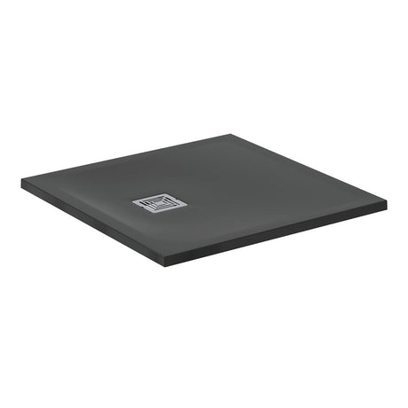Ideal Standard Ultra Flat S + 800 x 800mm Shower Tray - Jet Black - T5600FV - TAP 'N' SHOWER