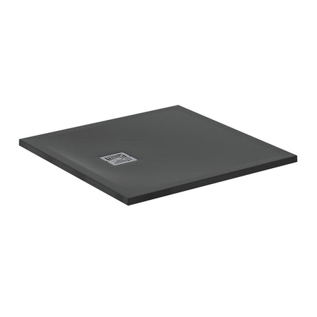 Ideal Standard Ultra Flat S + 900 x 900mm Shower Tray - Jet Black - T5597FV - TAP 'N' SHOWER