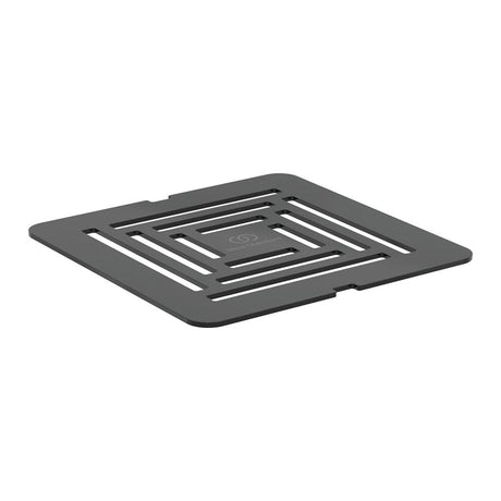 Ideal Standard Ultra Flat S+ Coloured Cover Waste - Grey - T5635FV - TAP 'N' SHOWER