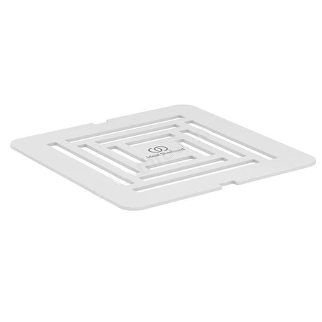 Ideal Standard Ultra Flat S+ Coloured Cover Waste - White - T5635FR - TAP 'N' SHOWER