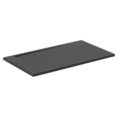 Ideal Standard Ultra Flat S i.life 1400 x 800mm Shower - Jet Black - T5570FV - TAP 'N' SHOWER