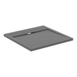 Ideal Standard Ultra Flat S i.life Square Shower Tray 700mm x 700mm - Concrete Grey - T5246FS