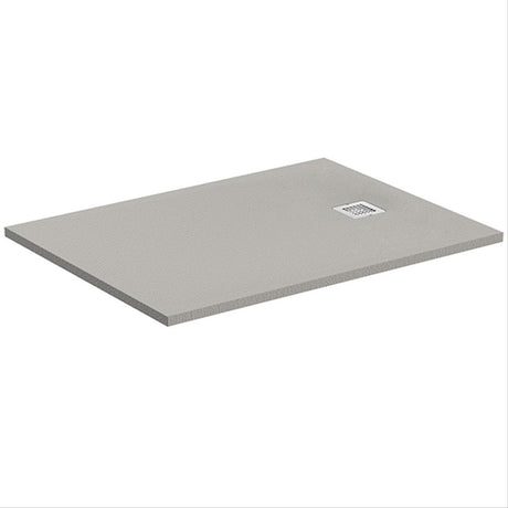 Ideal Standard Ultra Flat S Shower Tray 1000mm - Concrete Grey - K8218FS