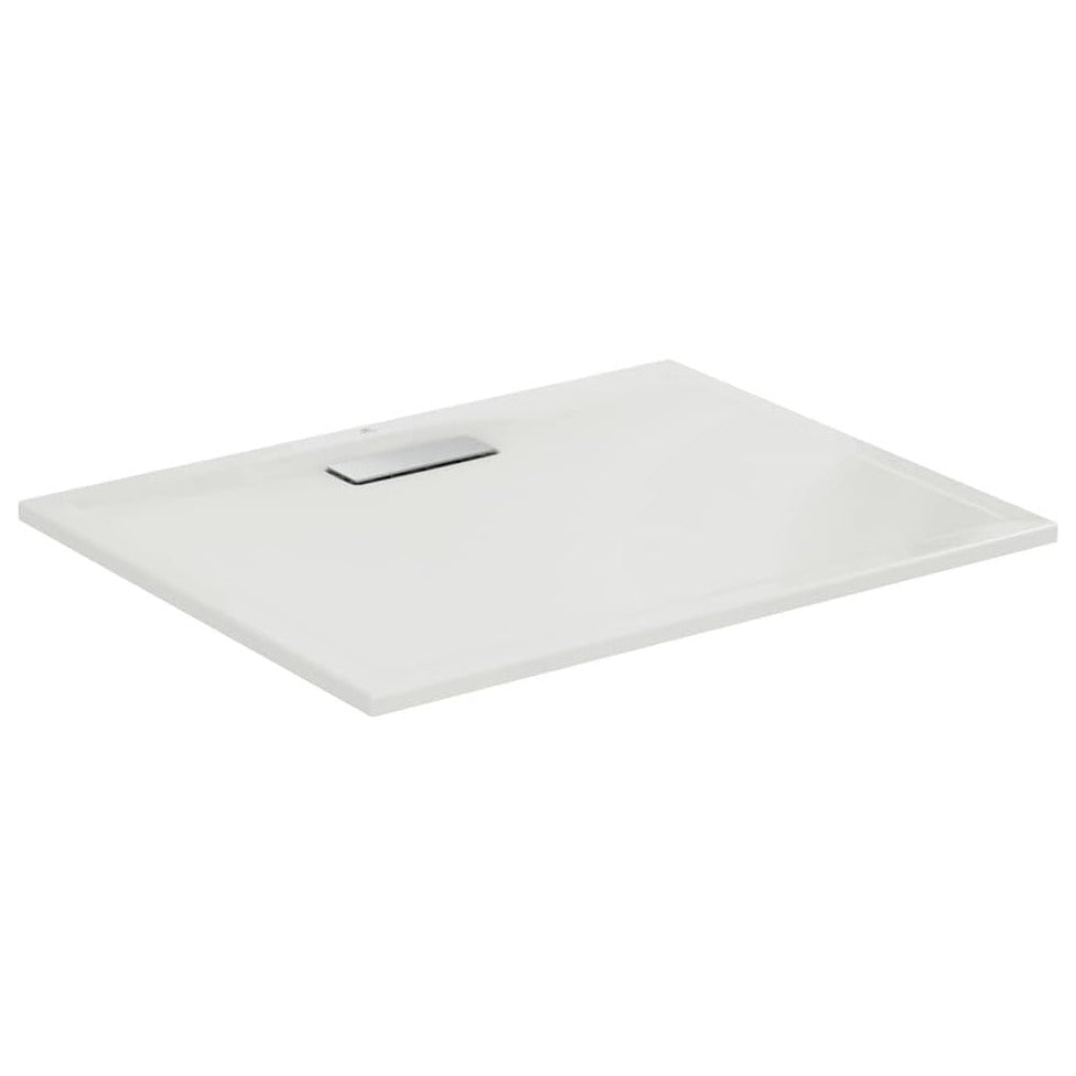 Ideal Standard Ultraflat 1000 x 800mm Shower Tray - White - T446801 - TAP 'N' SHOWER