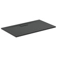 Ideal Standard Ultraflat 1200 x 700mm Shower Tray - Matt Black - T4476V3 - TAP 'N' SHOWER