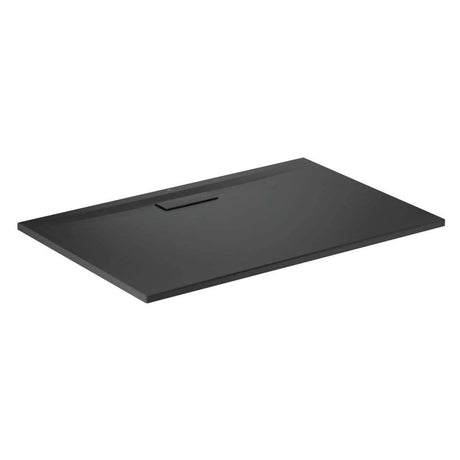 Ideal Standard Ultraflat 1200 x 800mm shower tray - Matt Black - T4469V3 - TAP 'N' SHOWER