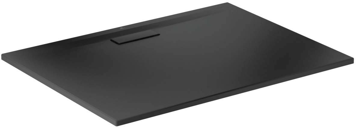 Ideal Standard Ultraflat 1200 x 900mm Shower Tray - Matt Black - T4483V3 - TAP 'N' SHOWER