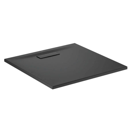 Ideal Standard Ultraflat 800 x 800mm Shower Tray - Matt Black - T4466V3 - TAP 'N' SHOWER
