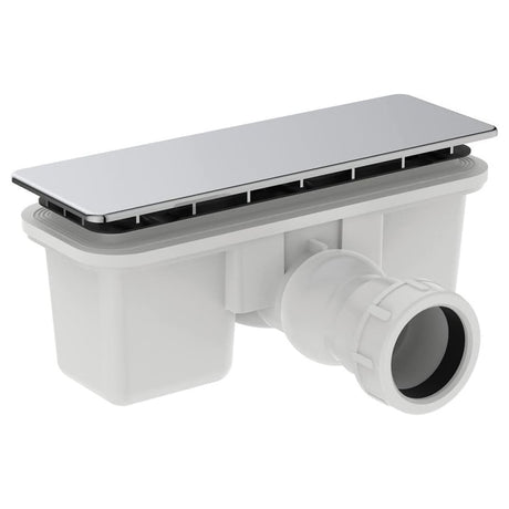 Ideal Standard Ultraflat Rectangular Shower Waste & Adaptor - Chrome - E2331AA - TAP 'N' SHOWER
