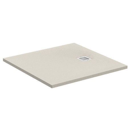 Ideal Standard Ultraflat Shower Tray 100x100 Sand Square - K8216FT - TAP 'N' SHOWER