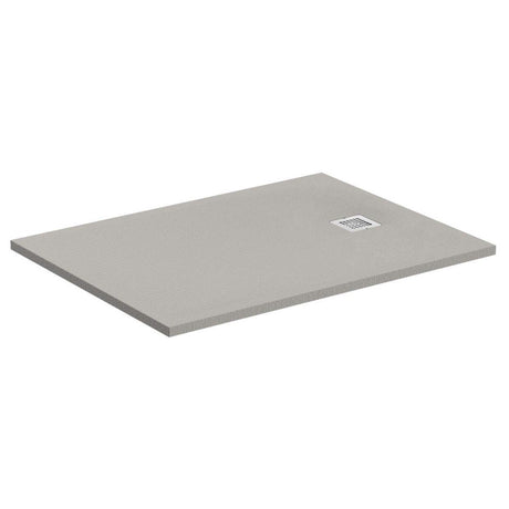 Ideal Standard Ultraflat Shower Tray 120x90 Concrete Grey Rectangle - K8230FS - TAP 'N' SHOWER
