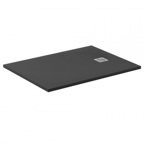 Ideal Standard Ultraflat Shower Tray 120x90 Jet Black Rectangle - K8230FV - TAP 'N' SHOWER