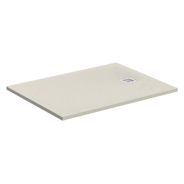 Ideal Standard Ultraflat Shower Tray 140x80 Sand Rectangle - K8237FT - TAP 'N' SHOWER