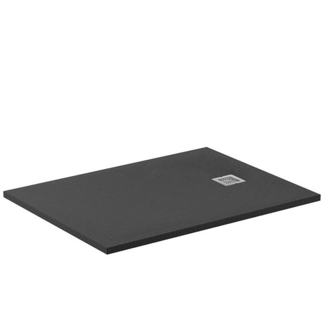 Ideal Standard Ultraflat Shower Tray 140x90 Jet Black Rectangle - K8256FV - TAP 'N' SHOWER