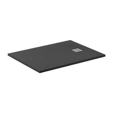 Ideal Standard Ultraflat Shower Tray 160x100 Jet Black Rectangle - K8319FV - TAP 'N' SHOWER