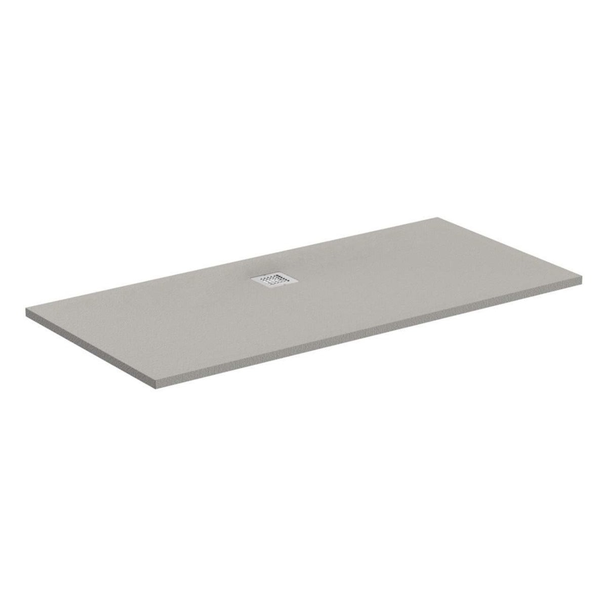 Ideal Standard Ultraflat Shower Tray 170x90 Concrete Grey Rectangle - K8285FS - TAP 'N' SHOWER