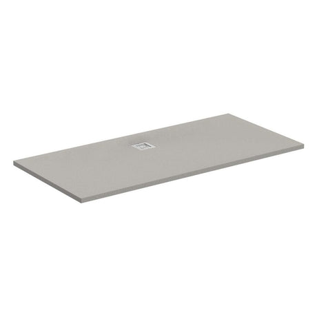 Ideal Standard Ultraflat Shower Tray 170x90 Concrete Grey Rectangle - K8285FS - TAP 'N' SHOWER