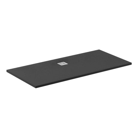 Ideal Standard Ultraflat Shower Tray 170x90 Jet Black Rectangle - K8285FV - TAP 'N' SHOWER