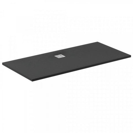 Ideal Standard Ultraflat Shower Tray 180x100 Jet Black Rectangle - K8320FV - TAP 'N' SHOWER