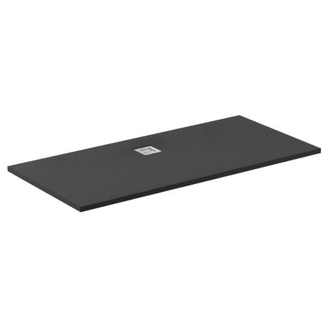 Ideal Standard Ultraflat Shower Tray 180x90 Jet Black Rectangle - K8306FV - TAP 'N' SHOWER