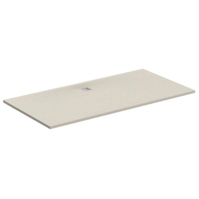 Ideal Standard Ultraflat Shower Tray 200x100 Sand Rectangle - K8327FT - TAP 'N' SHOWER
