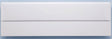 Ideal Standard Uniline 1700mm Front Bath Panel - White - E413001