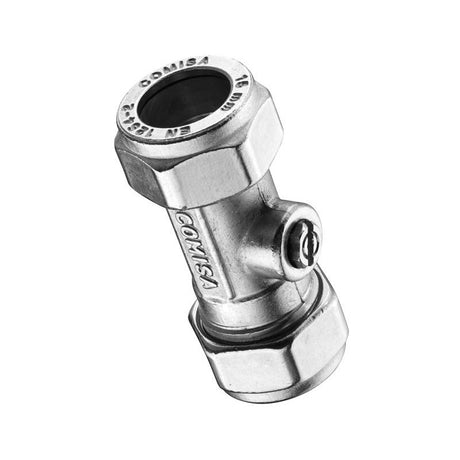 Ideal Standard Volume Control Valve ½" with Screwdriver Control Inlet And Outlet For 15mm Copper - S9005AA