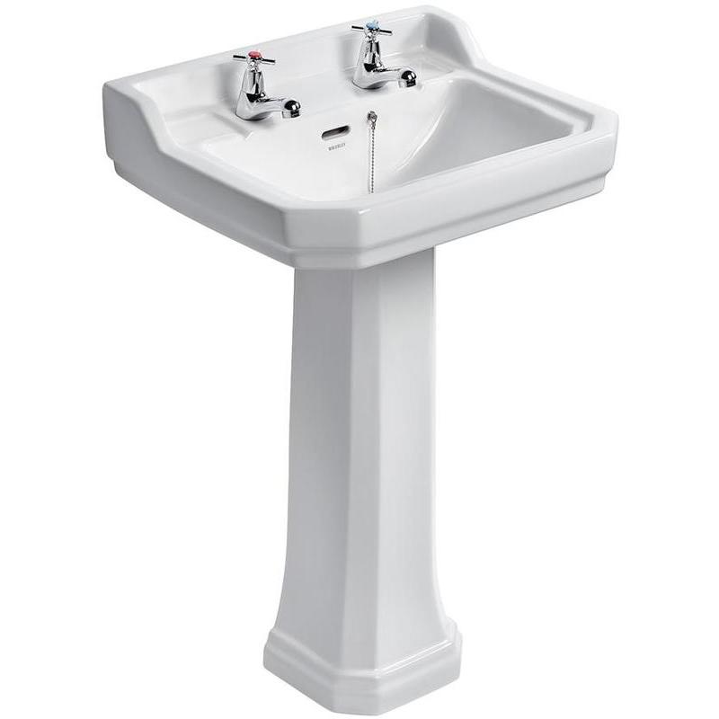 Ideal Standard Waverley Full Pedestal - White - U470001 - TAP 'N' SHOWER
