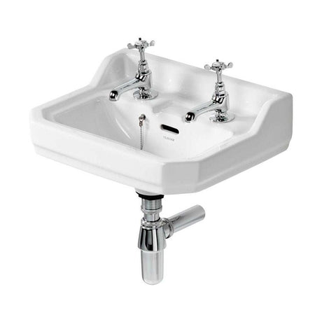Ideal Standard Waverley 450mm Wide  2 Tap Hole Handrinse Basin - U4710