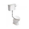 Ideal Standard Waverley Low Level Cistern Pack Including Chrome Flush Pipe - U471401 - TAP 'N' SHOWER