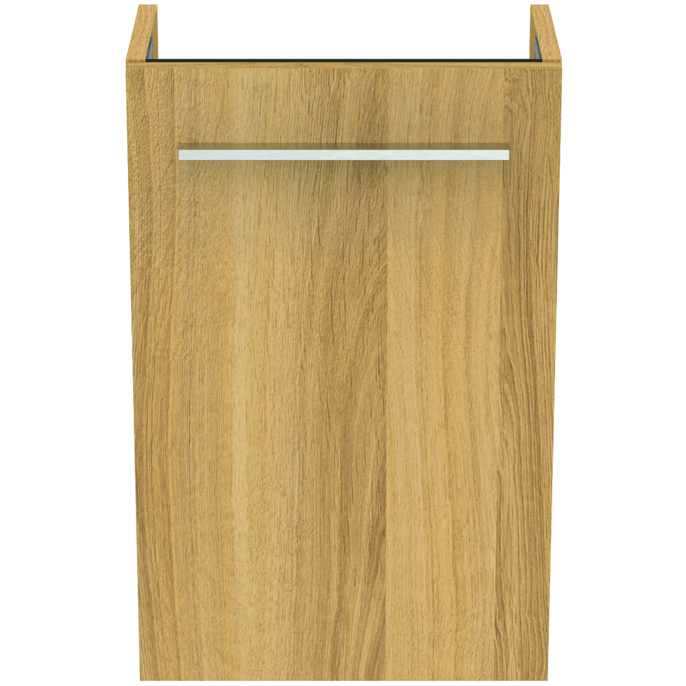 Ideal Standard I.life S T5302nx Guest Washbasin Unit With 1 Door 350mm - Natural Oak - T5302NX - TAP 'N' SHOWER