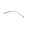 Impey Corner Modern Shower Rail 900mm x 900mm - White - SRL-9090W