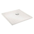 Impey Square 35 Slimline Flat Top Square Shower Tray with Waste 800mm x 800mm - White - SL358080