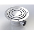 Impey Vinyl Gravity Horizontal Outlet Wet Room Waste - Grey - UTVG01/H