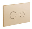 Vado Individual Round Dual Flush Plate - Brushed Nickel - IND-195-RO-BRG