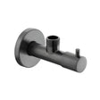Vado Wastes & Fittings Angle Valve A  1/2" X 1/2" - Brushed Black - IND-230-BLK