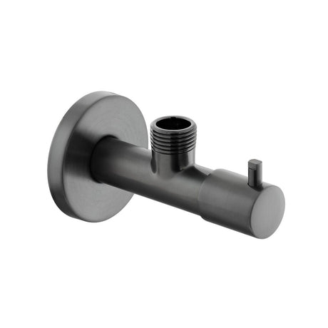 Vado Wastes & Fittings Angle Valve A  1/2" X 1/2" - Brushed Black - IND-230-BLK