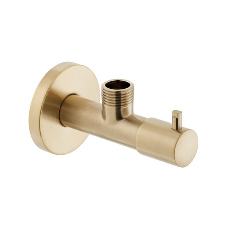 Vado Wastes & Fittings Angle Valve A  1/2" X 1/2" - Brushed Gold - IND-230-BRG