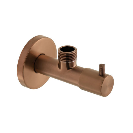 Vado Wastes & Fittings Angle Valve A  1/2" X 1/2" - Brushed Bronze - IND-230-BRZ